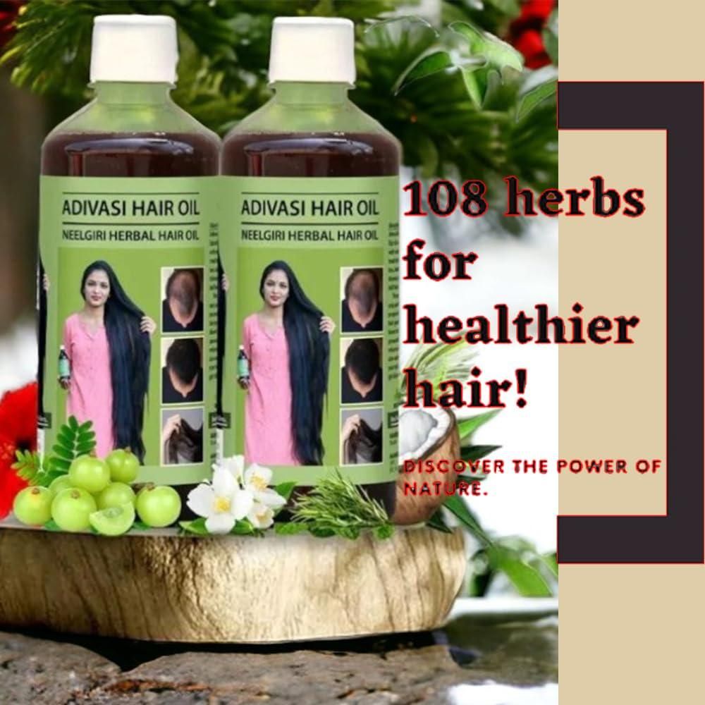 Adivasi Neelgiri Herbal Hair Oil 125ML (PACK�OF�2�)