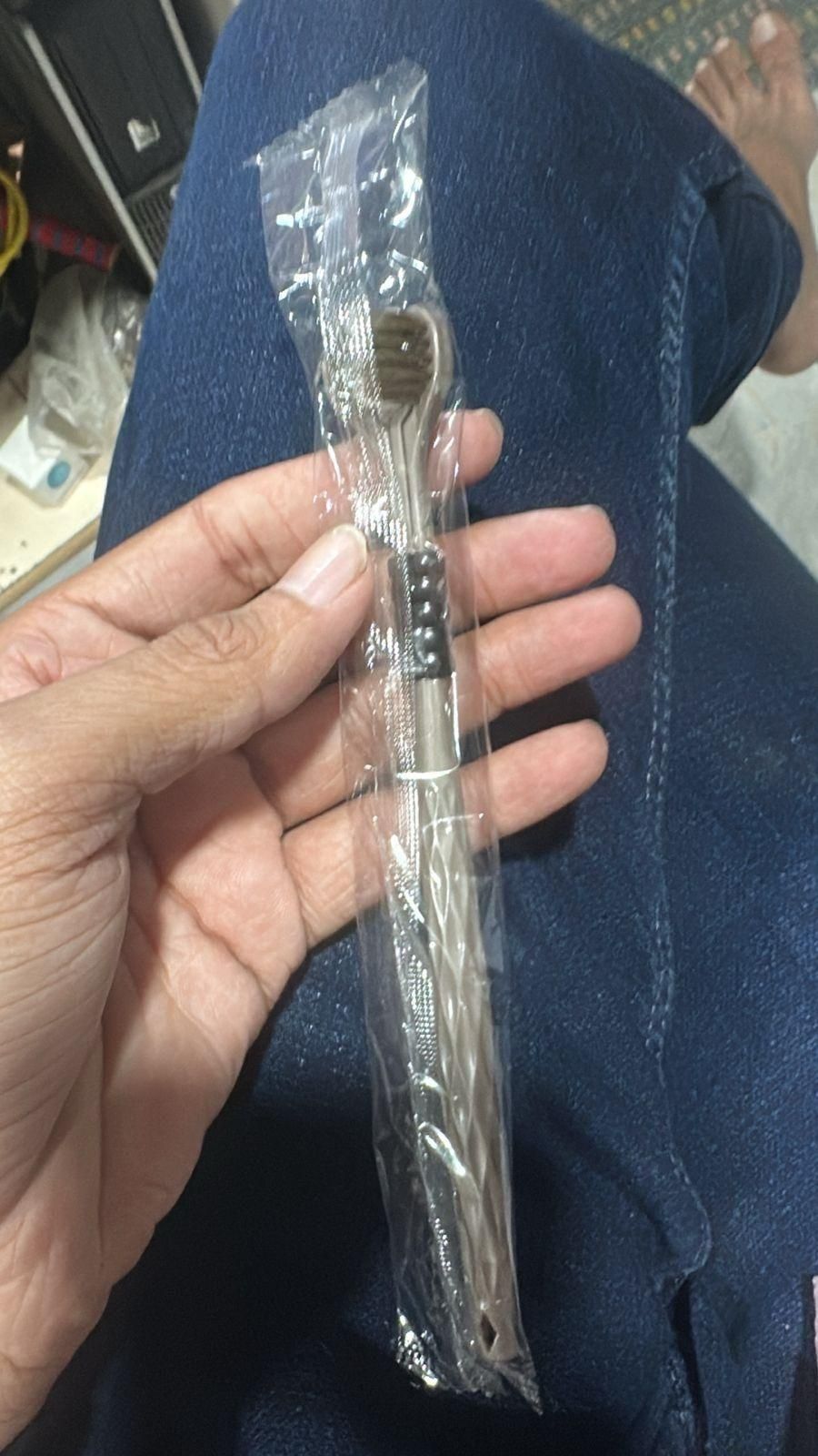 3 SIded Tooth Brush Pack of 2