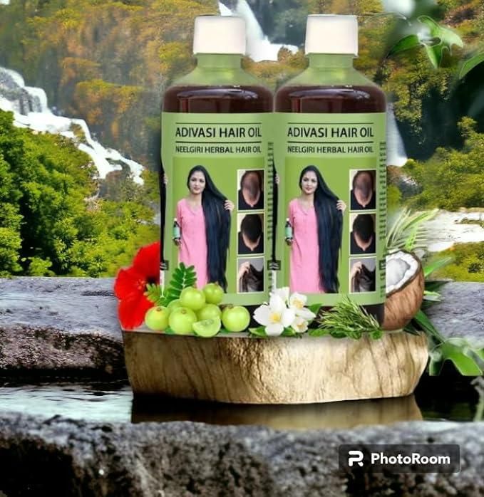 Adivasi Neelgiri Herbal Hair Oil 125ML (PACK�OF�2�)