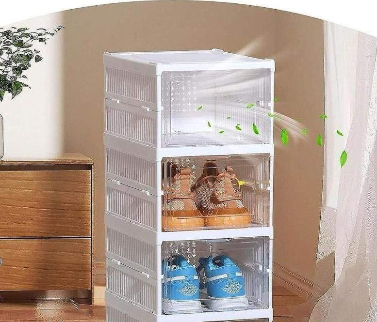 3 Layer Foldable Shoe Rack-Organizer